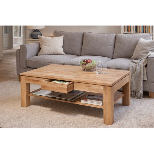 Couchtisch Kernbuche massiv geölt Buche Beistelltisch Tisch 115 x 70 cm