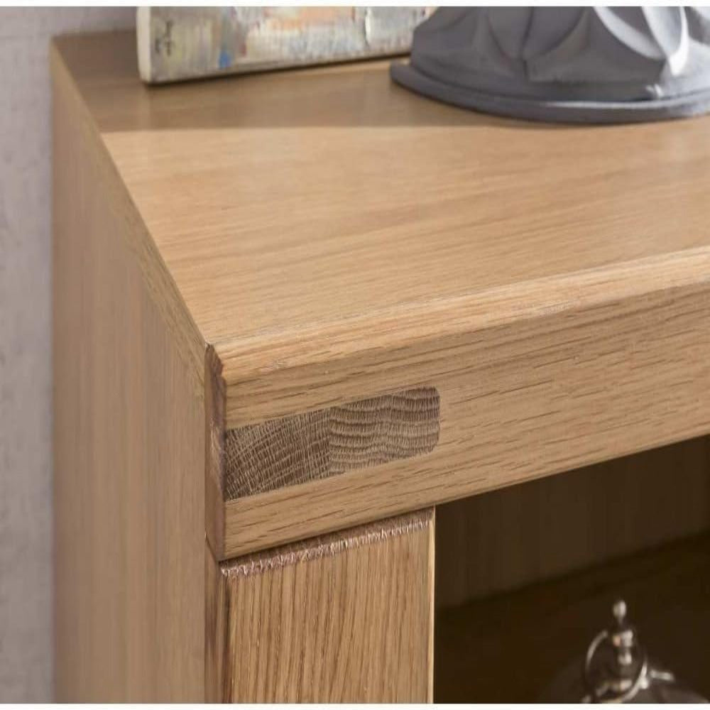 Highboard TABER – Wildeiche teilmassiv geölt