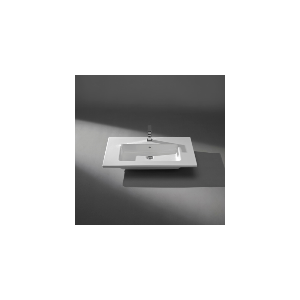 AURENO Classic Bad Keramik-Set Spiegelschrank