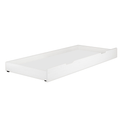 Etagenbett Hochbett Kiefer massiv weiß lackiert Denise 90/140 x 200 inkl. Rollrost