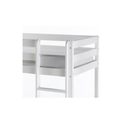 Etagenbett Hochbett Kiefer massiv weiß lackiert 90 x 200cm inkl. Rollrost Alice