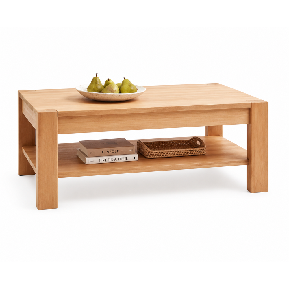 Couchtisch NENA BUK – Massive Buche