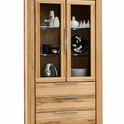 Vitrine Massivholz  NENA BUK – Massive Buche