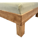 Futonbett Schlafzimmer Bett Wildeiche massiv Holz geölt Jenny 180 x 200 cm