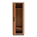 Garderobenschrank JURIA – Eiche massiv/Eiche furniert